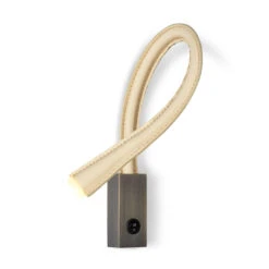 Contardi Flexiled AP L.60 Leather -Helles Licht 001 Contardi Flexiled AP L60 bronze satiniert elfenbein Schalter 73a51b62b5cbde4cf080ae62eef7c3b7