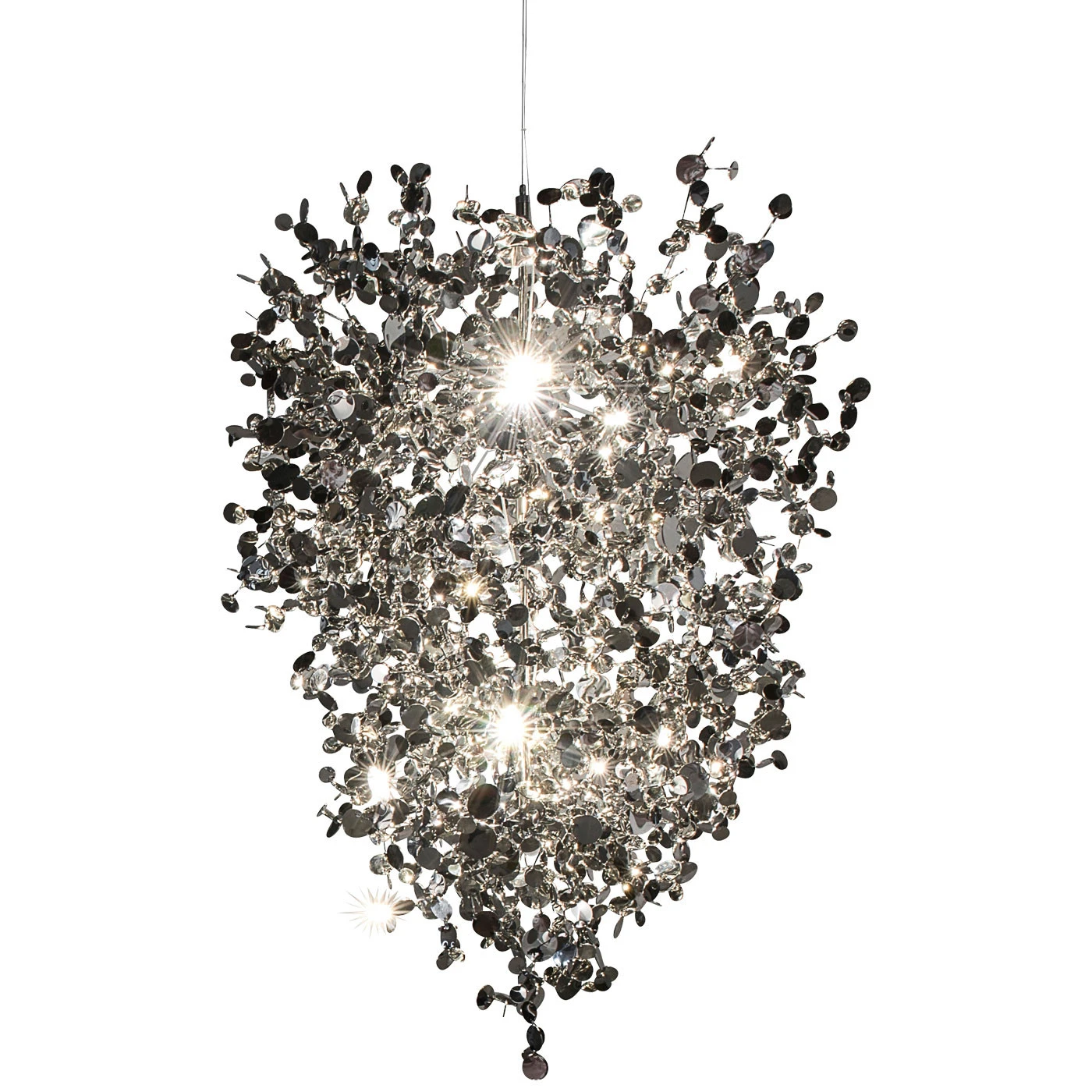 Terzani Argent Medium Chandelier 3 Terzani Argent Medium Chandelier
