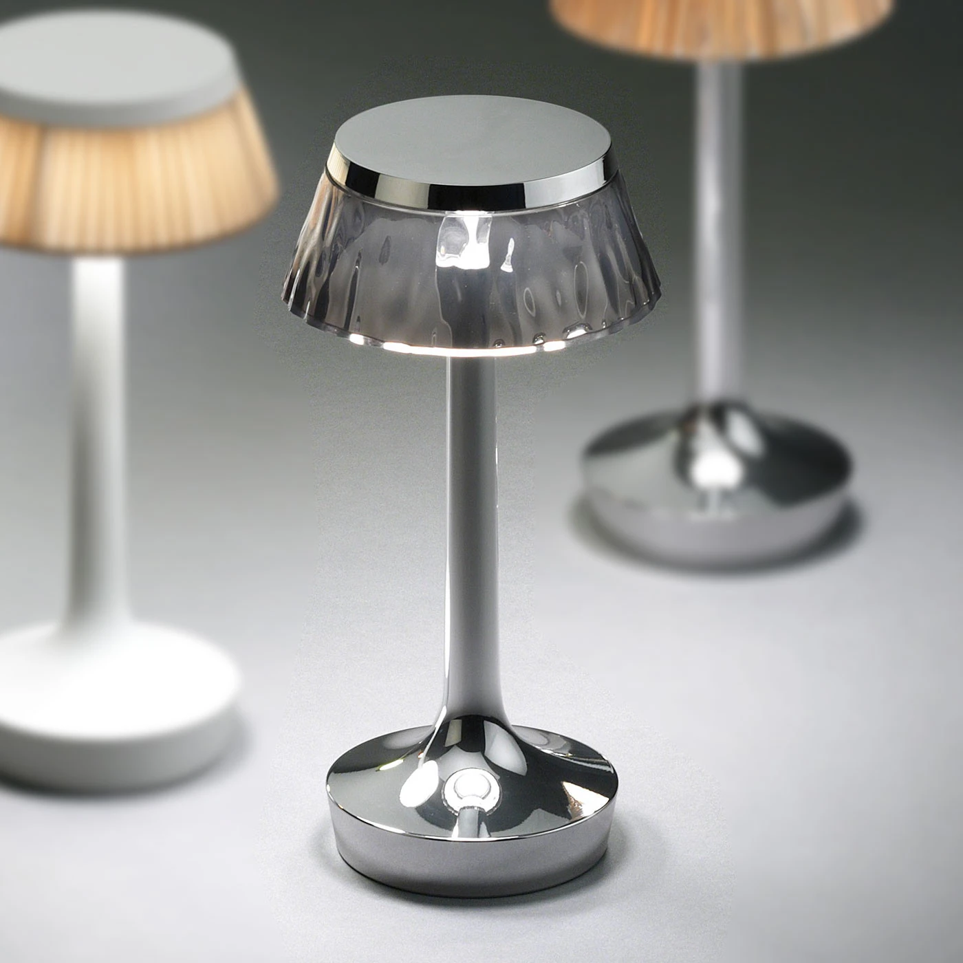 Flos Bon Jour Unplugged Chrom 4 Flos Bon Jour Unplugged Chrom – Bild 2