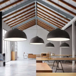 Luceplan Farel E27 -Helles Licht 002 Luceplan Farel Pendel ambient5 121237 dunkelgrau weiss a747e3e51e444e2c94fe4731f774ec39