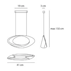 Artemide Cabildo Sospensione LED 10 Artemide Cabildo Sospensione LED -Helles Licht 003 1 artemide cabildo sospensione 1400x1400 strich 669bf6cf2ec9f855db20455d68b98c07