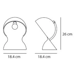 Artemide Dalù 11 Artemide Dalù -Helles Licht 003 Artemide Dalu Tischleuchte skizze 721abcdc0cd538f8b1aba0ae3ce3e4d6