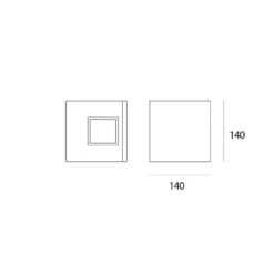 Artemide Effetto 14 Square 1 Large Beam + 1 Narrow Beam -Helles Licht 003 Artemide Effetto 14 Square 1 Large Beam 1 Narrow Beam detail 41983c6332e41d742841e0d75c4b8212