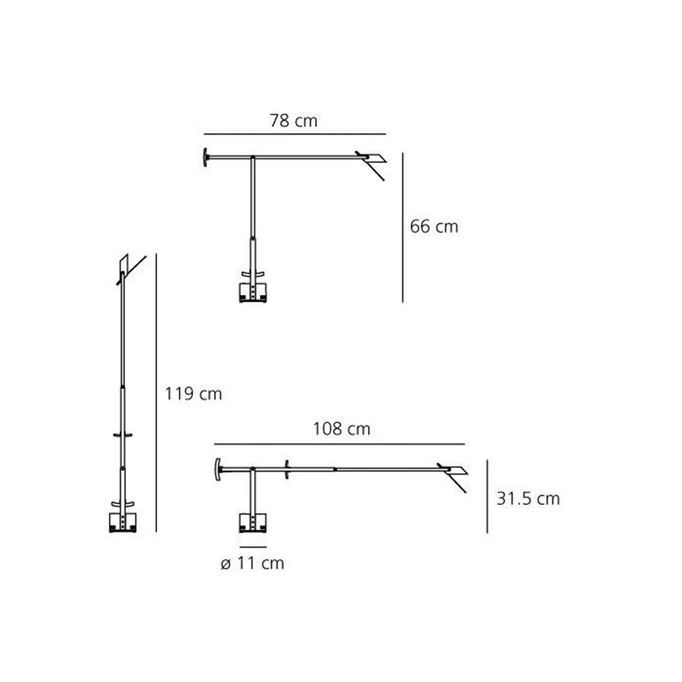 Artemide Tizio Rot Sonderedition 4 Artemide Tizio Rot Sonderedition – Bild 2