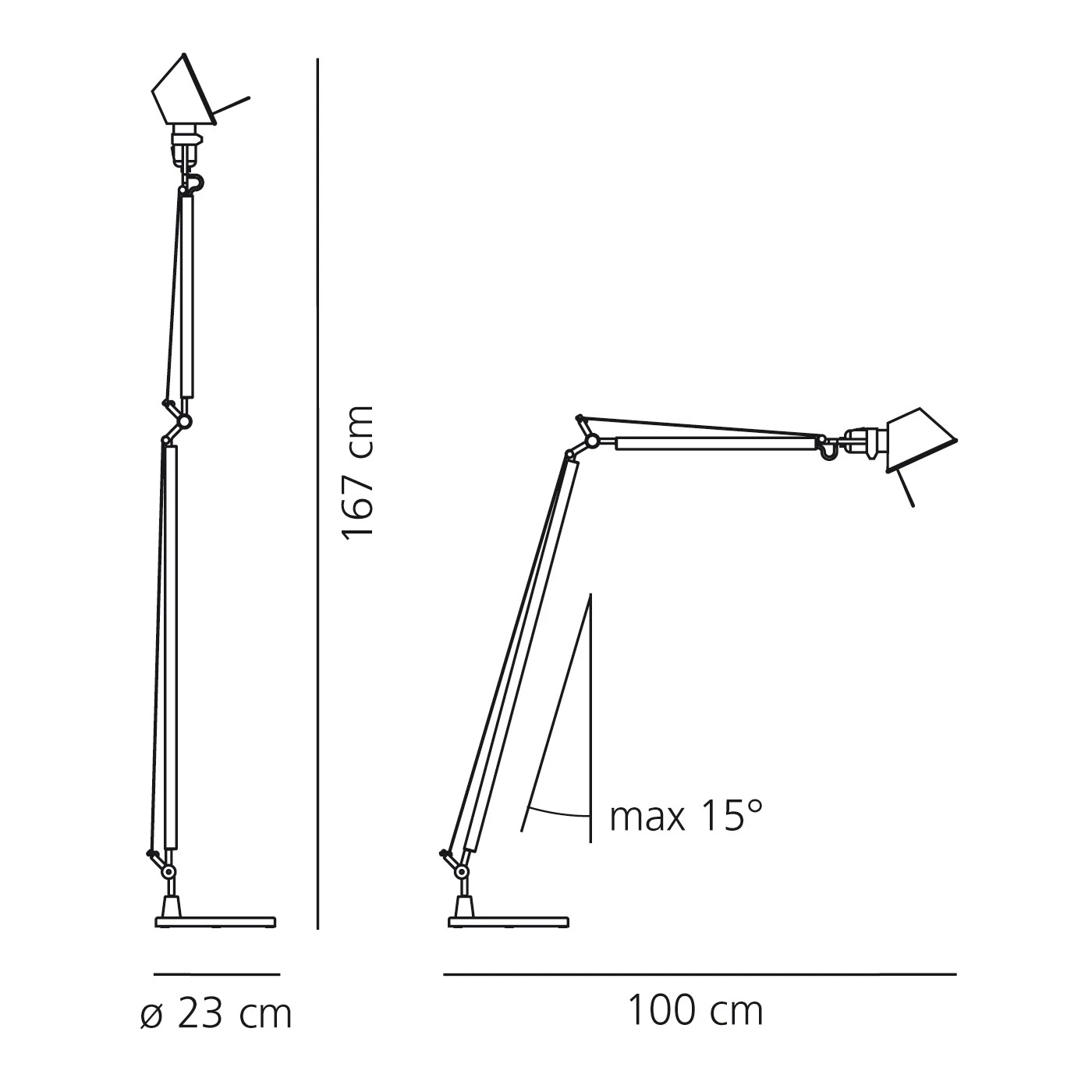 Artemide Tolomeo Lettura LED 5 Artemide Tolomeo Lettura LED – Bild 3