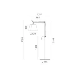 Artemide Tolomeo Paralume Outdoor LED Terra -Helles Licht 003 Artemide Tolomeo Paralume Outdoor LED Terra skizze 5345a1d86a42a4141e5a8900daa99d70