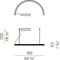 Panzeri Brooklyn Round Sospensione 180° -Helles Licht 003 DT DI brooklyn round L231 180 skizze e74cfc4c6271e1eba931950ede0aae2f