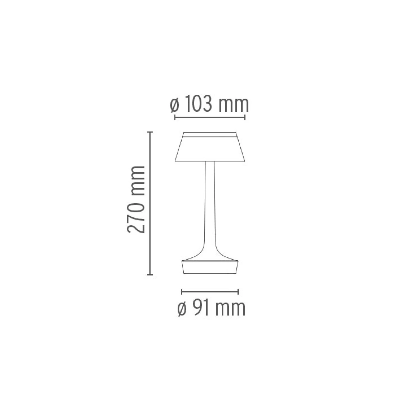 Flos Bon Jour Unplugged Chrom 5 Flos Bon Jour Unplugged Chrom – Bild 3