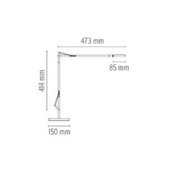 Flos Kelvin Edge Base -Helles Licht 003 Flos Kelvin Edge Base Tisch technische Zeichnung 51061dfa55b38e2b154e72dbbe5f0fbf