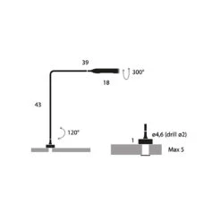 Lumina Flo Grommet F20 8 Lumina Flo Grommet F20 -Helles Licht 003 Lumina Flo Grommet F20 Tisch technische Zeichnung ee2dccbf968260fc797230bca1fb7154