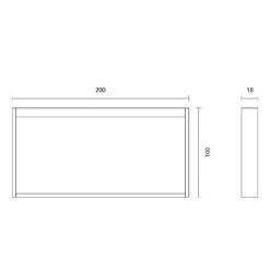 Nimbus Zen On Long -Helles Licht 003 Nimbus Zen On Long Wand technische zeichnung 34559b2b1bb690595d4d26f05af3ea18