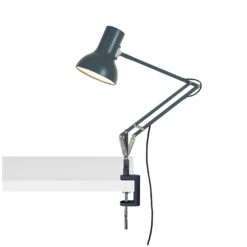 Anglepoise Type 75 Mini Lamp With Clamp -Helles Licht 006 Anglepoise 75 Mini Klemm total 108284 grau b64b4a02e4ff4ae1f28f8978ad925d4b