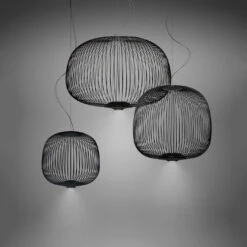 Foscarini Spokes 2 Piccola Sospensione MyLight -Helles Licht 007 Foscarini Spokes 2 piccola Pendel ambient 119888 schwarz 1c0589d4bc5cc84049acc6f0421fe049