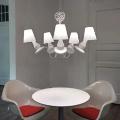 Next FlapFlap 5PL 13 Next FlapFlap 5PL -Helles Licht 007 Next Flapflap Chandelier Pendel Ambient5 90624 Weiss 8c761a8703ca62a54aa23333e8e91adc