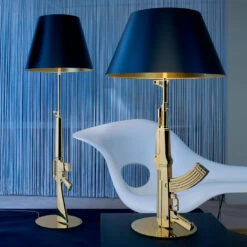 Flos Table Gun -Helles Licht 009 Flos Lounge Gun 858ab7ee08ac64a68edd659fa592cd89