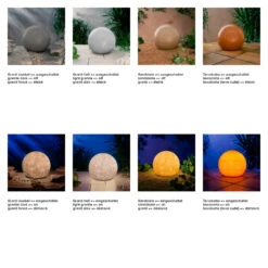 Moonlight 350 Mm MAG Vollkugel Mit Aufschraubsockel -Helles Licht 1000 Moonlight Oberflaechen Alle 552bbce332726651b913feccc2863d9b