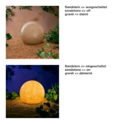 Moonlight 550 Mm MFL Vollkugel Mit Flexiblem Sockel -Helles Licht 1003 Moonlight Oberflaechen Einzeln Sandstein da12095dd7d6d854e3985071e8b6cbf4