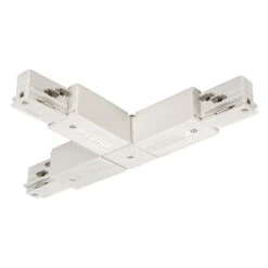 SLV Eutrac T-Verbinder Mit Einspeisemöglichkeit Für 3 Phasen-Aufbauschiene, Erdungsanschluß Links